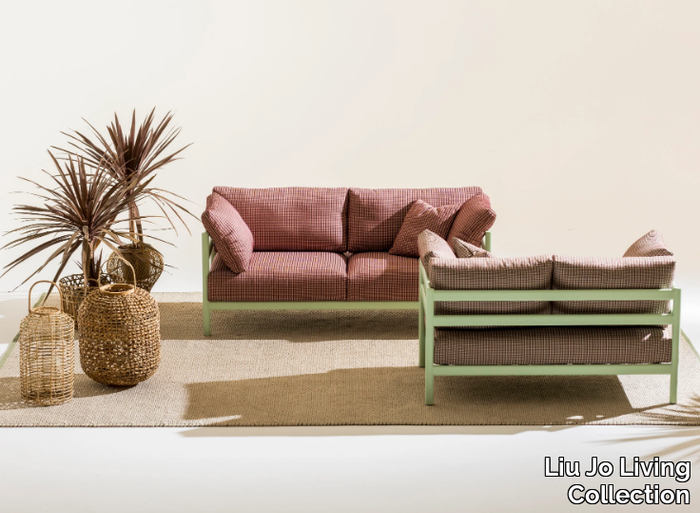 RIVA - Fabric garden sofa _ Liu Jo Living Collection