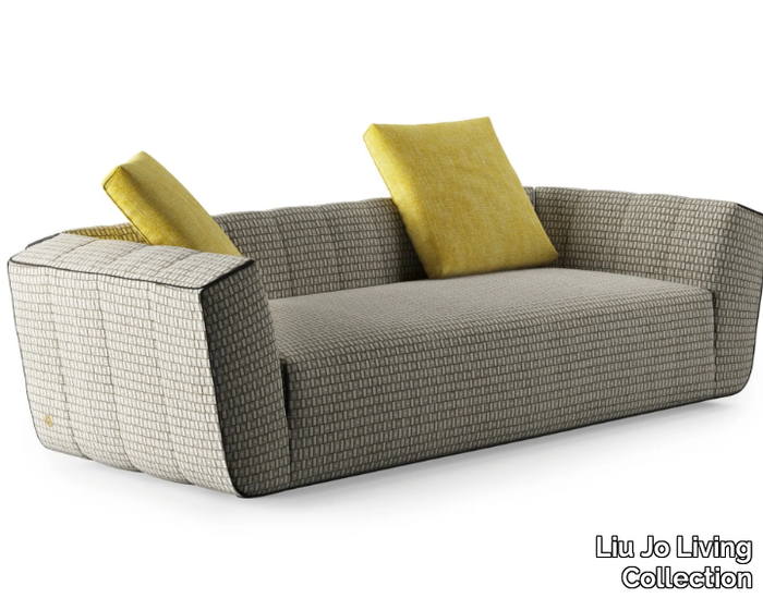 DOLCE VITA - 3 seater fabric sofa _ Liu Jo Living Collection