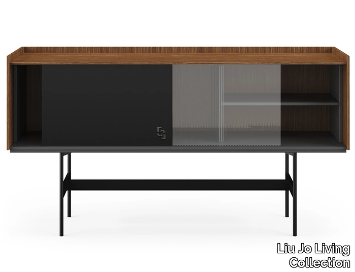 PIXI - Chipboard sideboard with sliding doors _ Liu Jo Living Collection