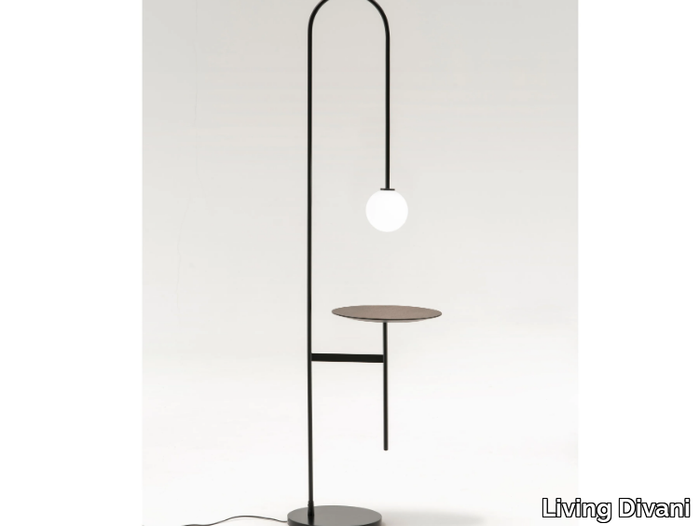 LIGHT WITH A TABLE - Floor lamp with table _ Living Divani