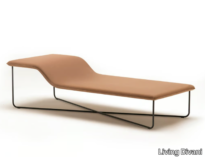 CLIVIO - Fabric sun lounger _ Living Divani