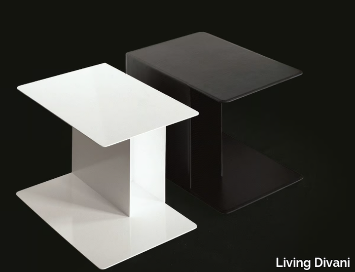 FAMILY LOUNGE - Rectangular plate side table _ Living Divani