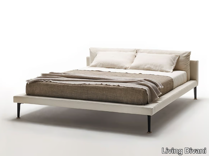 FLOYD-HI - Fabric double bed _ Living Divani