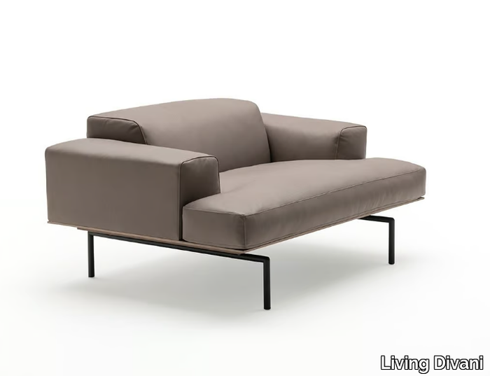 SUMO - Armchair with armrests _ Living Divani