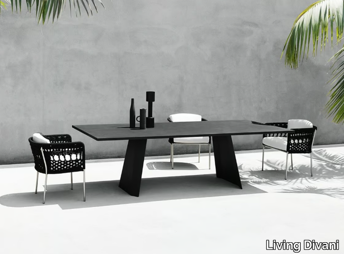 WEDGE - Rectangular table _ Living Divani