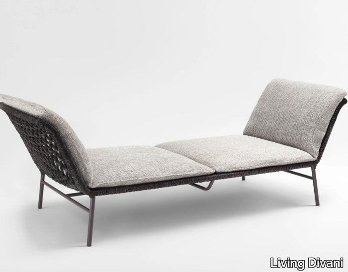 DAYDREAM - Upholstered fabric Garden daybed _ Living Divani