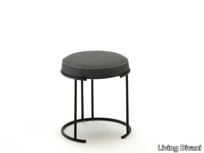 NINA - Low fabric stool _ Living Divani