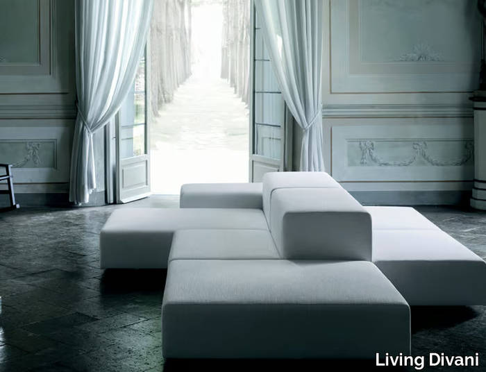 EXTRA WALL - Sectional sofa with removable cover _ Living Divani