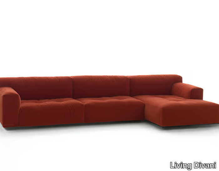 SOFTWALL - Sofa with removable cover _ Living Divani