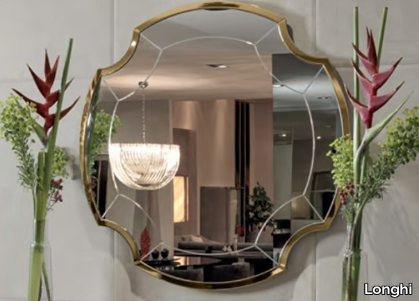 GRAYDON - Wall-mounted framed mirror _ Longhi