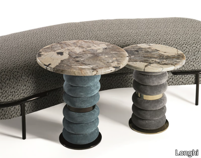 KAREN - Marble coffee table _ Longhi