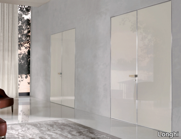 IANUS - Hinged tempered glass door _ Longhi