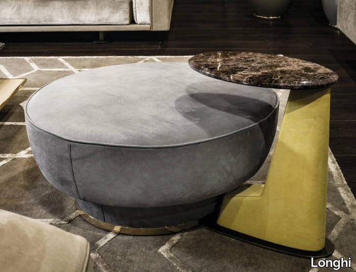 VINCENT - Round pouf _ Longhi