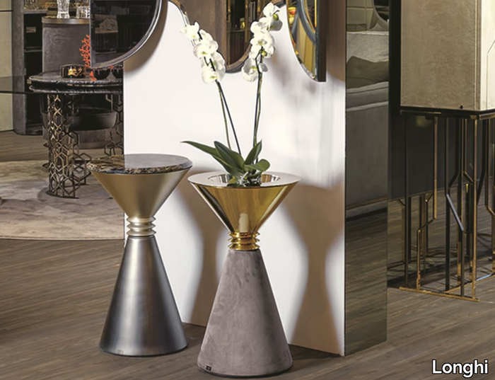 ANGIE - Metal coffee table / plant pot _ Longhi