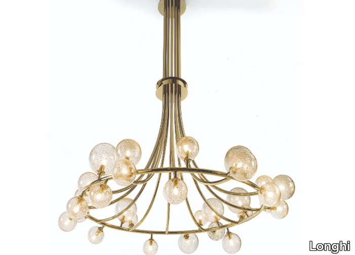 RIALTO - LED blown glass pendant lamp _ Longhi