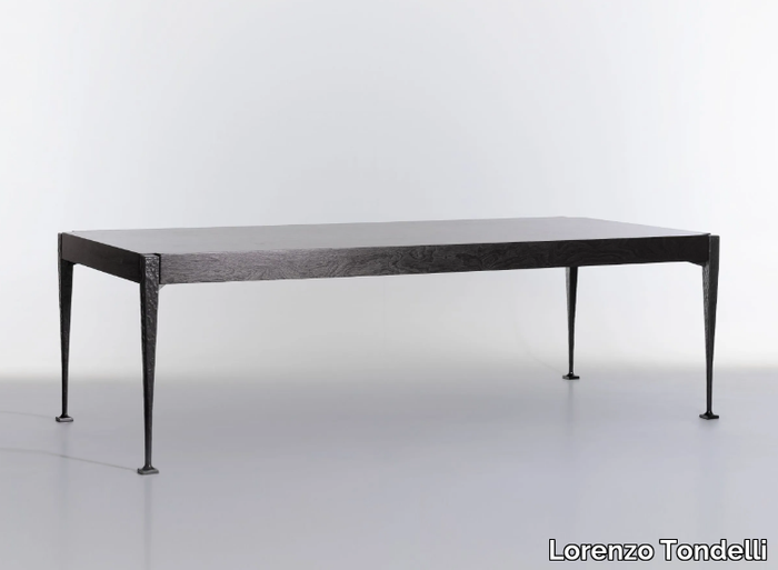 ARU - Rectangular wooden table _ Lorenzo Tondelli