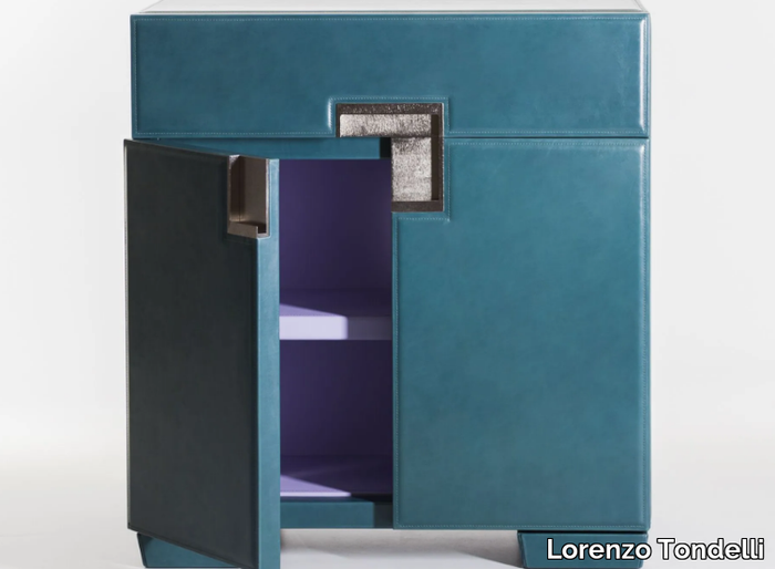 DOGON - Leather sideboard _ Lorenzo Tondelli