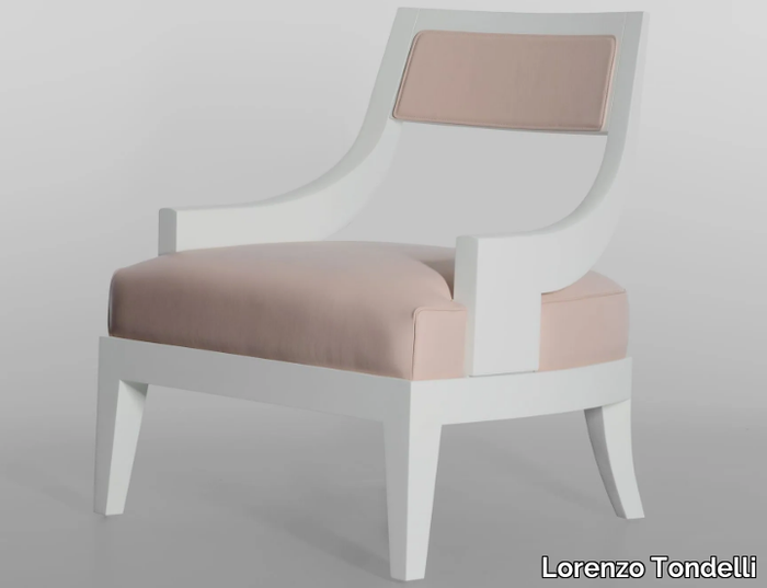 FENN - Beech easy chair with integrated cushion _ Lorenzo Tondelli