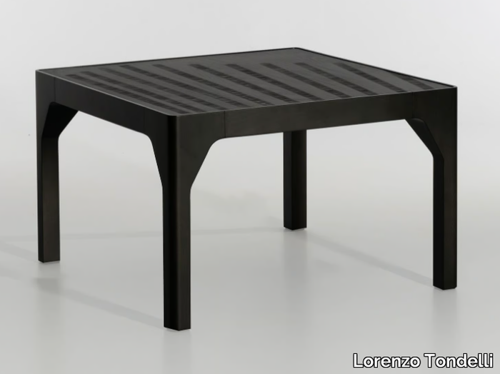 HARDY - Square beech coffee table _ Lorenzo Tondelli