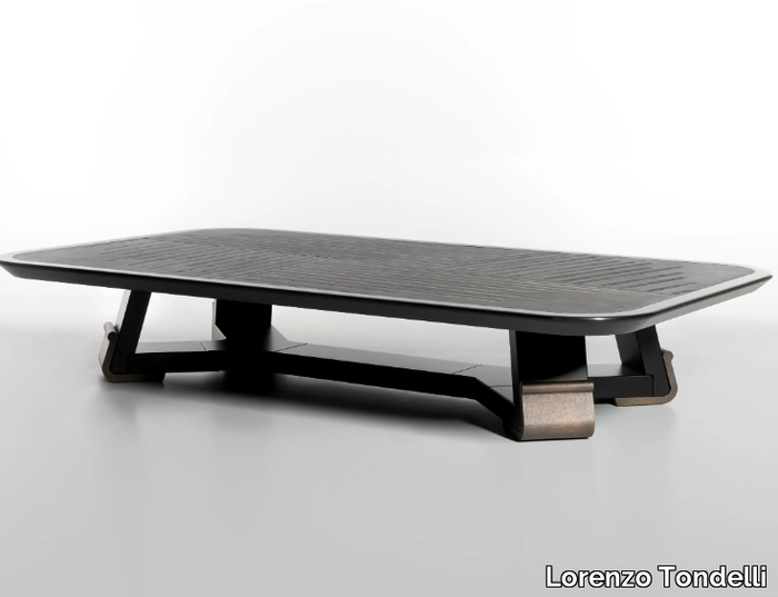 HORACIO - Rectangular beech coffee table _ Lorenzo Tondelli