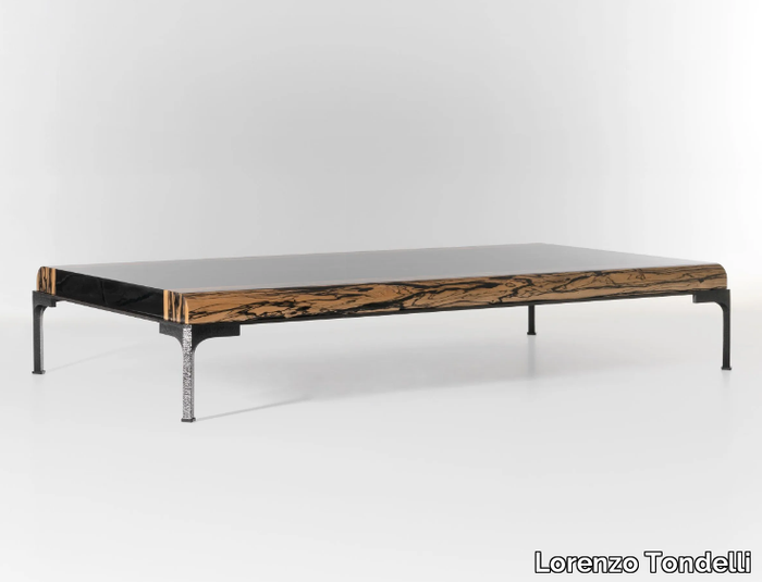 SUMI - Rectangular wooden coffee table _ Lorenzo Tondelli