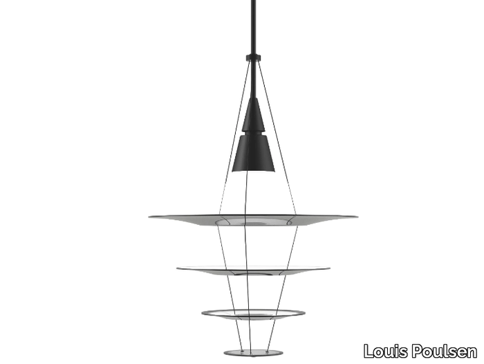 ENIGMA 425 - Aluminium pendant lamp _ Louis Poulsen