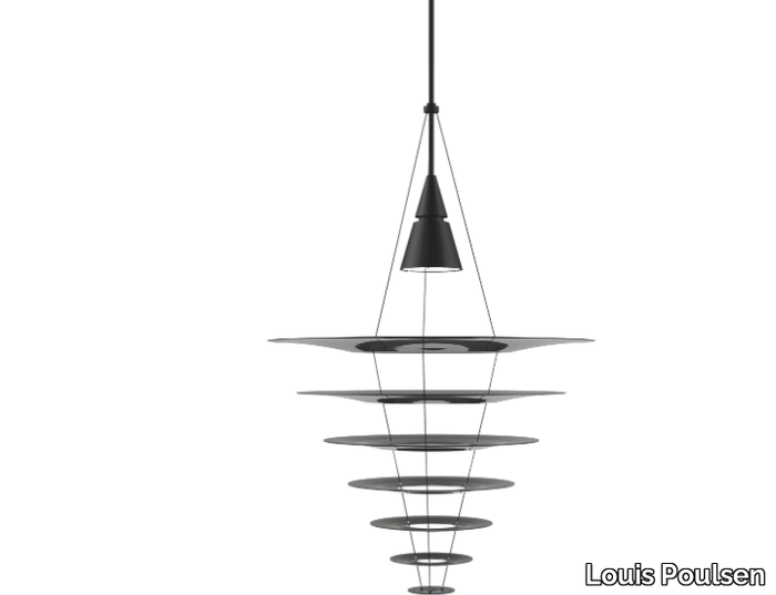 ENIGMA 825 - Aluminium pendant lamp _ Louis Poulsen