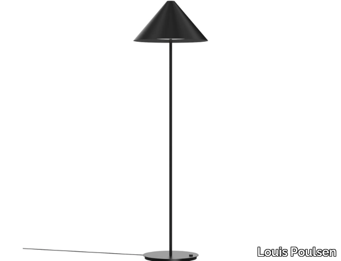 KEGLEN - LED aluminium floor lamp _ Louis Poulsen