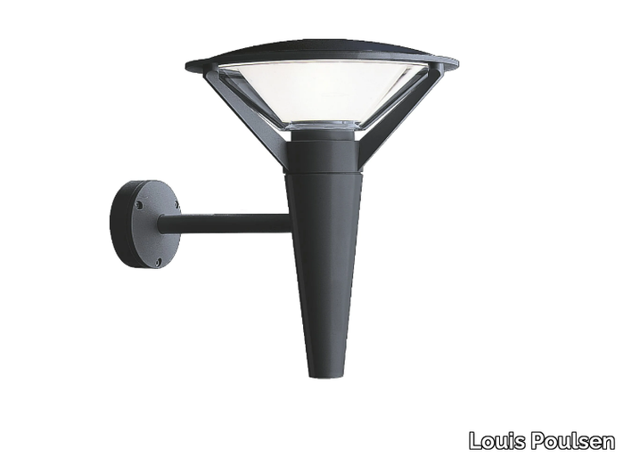 KIPP - LED die cast aluminium outdoor wall lamp _ Louis Poulsen