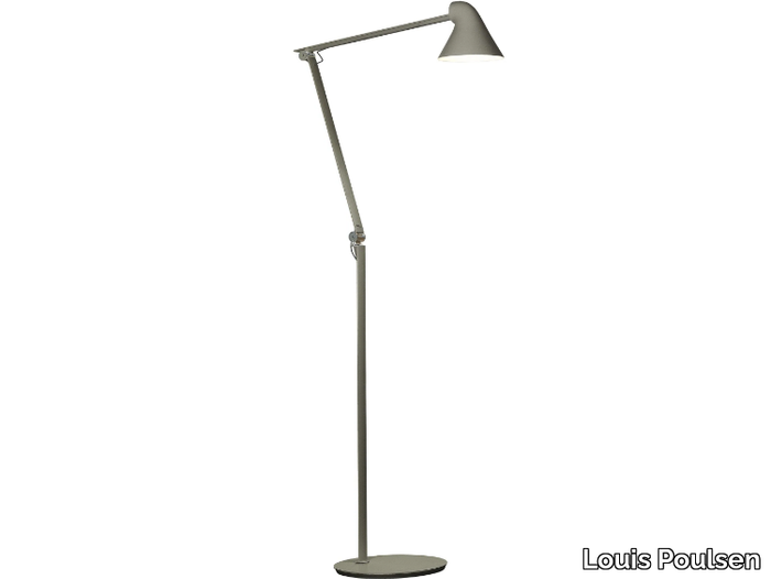 NJP - LED adjustable metal floor lamp _ Louis Poulsen