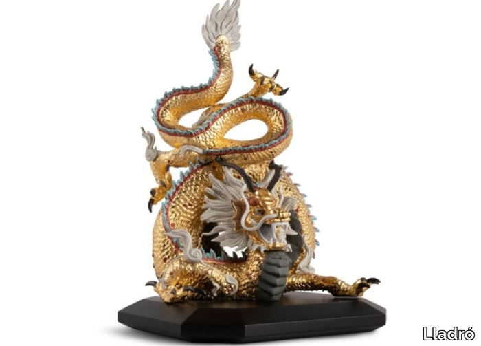 PROTECTIVE DRAGON - Porcelain decorative object _ Lladró