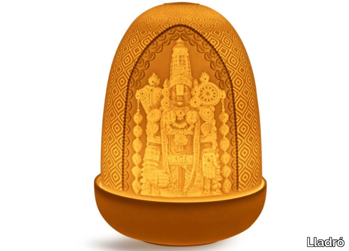 LORD BALAJI DOME - Rechargeable porcelain table lamp with dimmer _ Lladró