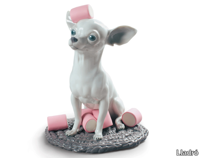 CHIHUAHUA WITH MARSHMALLOWS - Porcelain decorative object _ Lladró