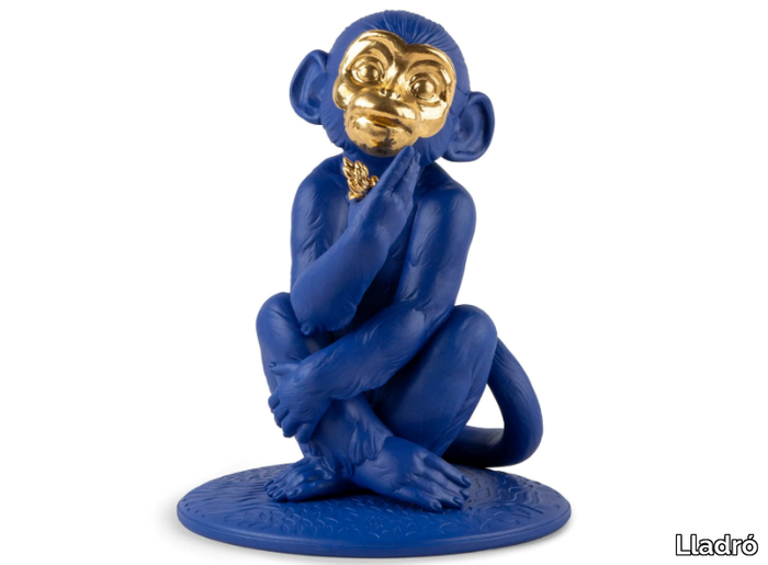 LITTLE MONKEY - Porcelain decorative object _ Lladró