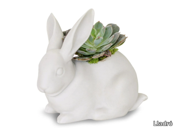 BUNNY GARDEN - Porcelain decorative object _ Lladró