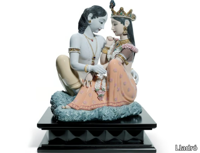 DIVINE LOVE COUPLE - Porcelain decorative object _ Lladró