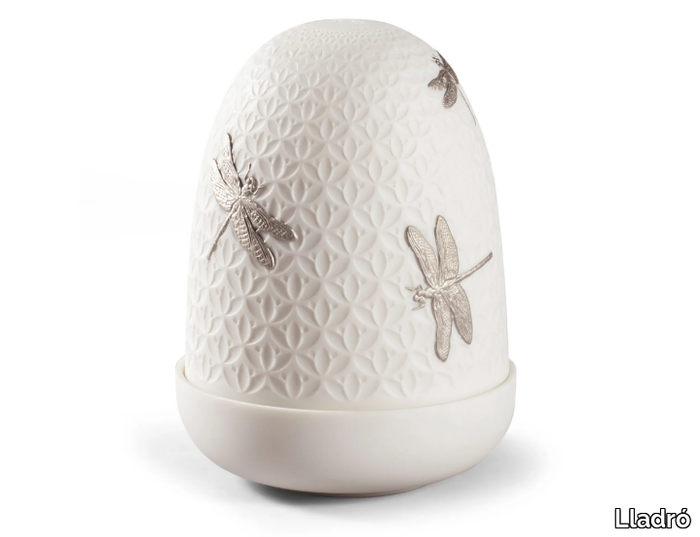 DRAGONFLIES DOME - LED porcelain table lamp _ Lladró