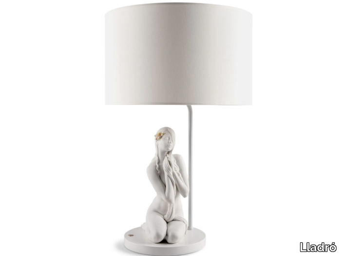 INNER PEACE - Porcelain table lamp _ Lladró