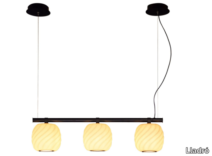 ICE CREAM - LED porcelain pendant lamp _ Lladró