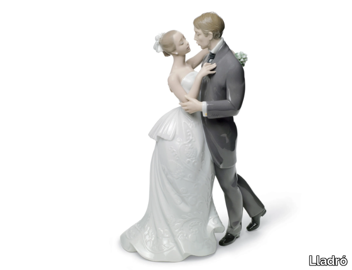 LOVERS' WALTZ COUPLE - Porcelain decorative object _ Lladró