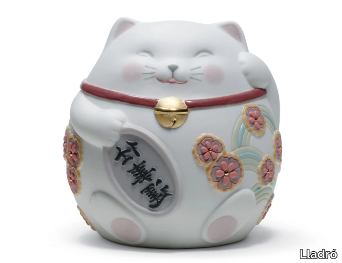 MANEKI NEKO I - Porcelain decorative object _ Lladró