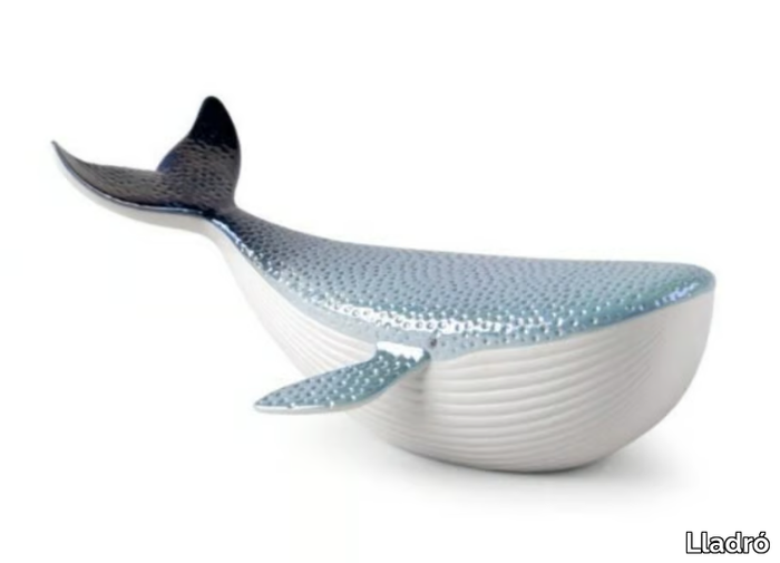 WHALE - LITTLE - Porcelain decorative object _ Lladró