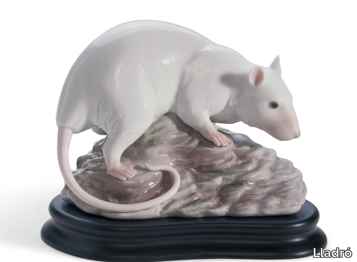 THE RAT - Porcelain decorative object _ Lladró