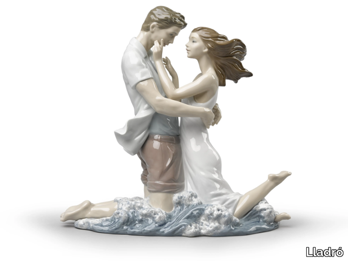 THE THRILL OF LOVE COUPLE - Porcelain decorative object _ Lladró