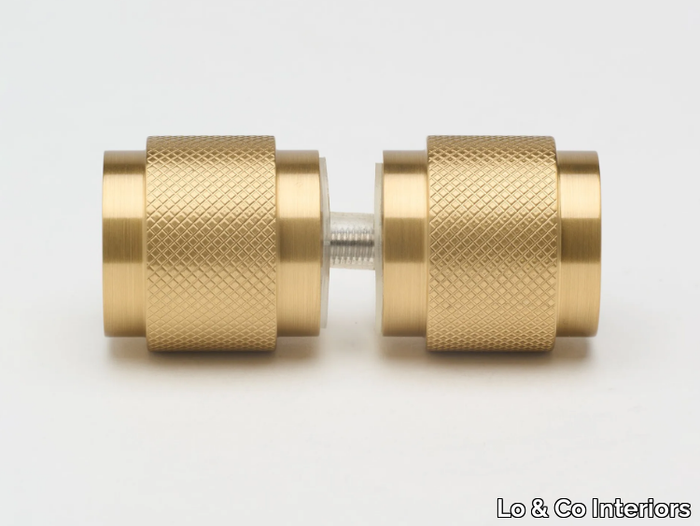 KINTORE - Brass furniture knob for shower cabin _ Lo & Co Interiors