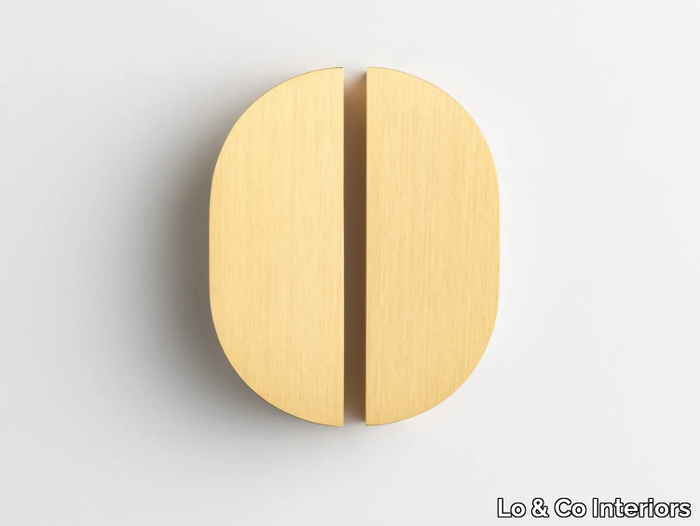 ISLA - Brass furniture handle _ Lo & Co Interiors