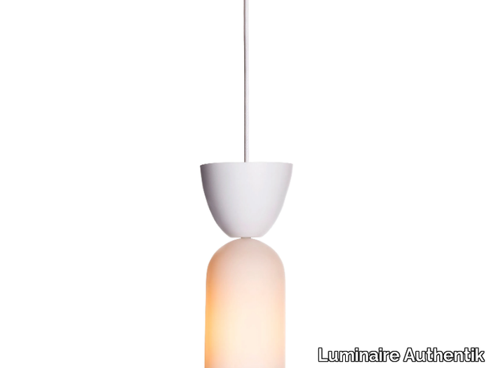 COPAG 05-LA00 - Glass and aluminium pendant lamp _ Luminaire Authentik