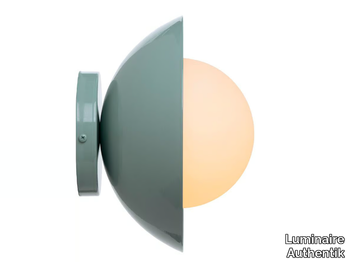 S-DANOISE 0906 LA40 - LED dimmable glass and aluminium wall light _ Luminaire Authentik