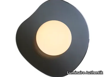 CHROME NOPAL 1205-LA40 - Glass and aluminium wall light _ Luminaire Authentik