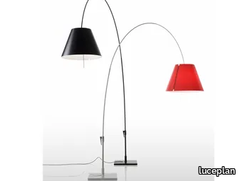 LADY COSTANZA - LED adjustable polycarbonate floor lamp _ LUCEPLAN